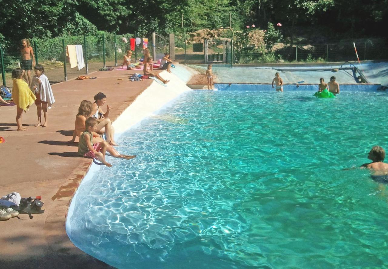 Escaro Camping Le P'Tit Bonheur מראה חיצוני תמונה