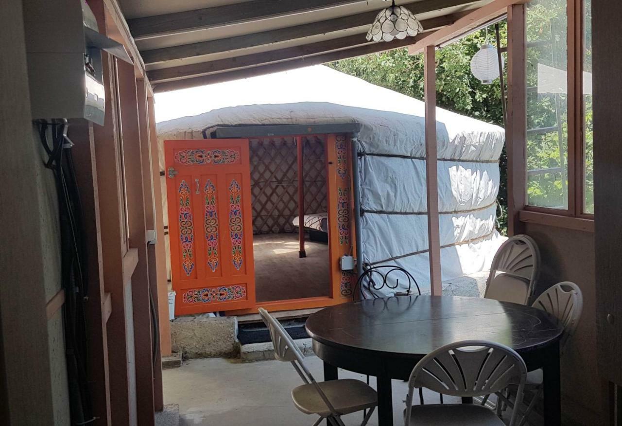 Escaro Camping Le P'Tit Bonheur מראה חיצוני תמונה
